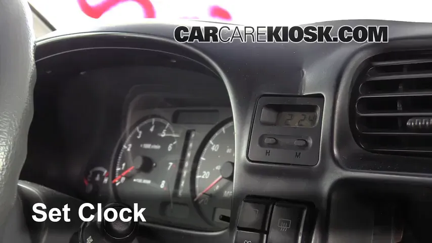 2001 Isuzu Rodeo LS 3.2L V6 Reloj